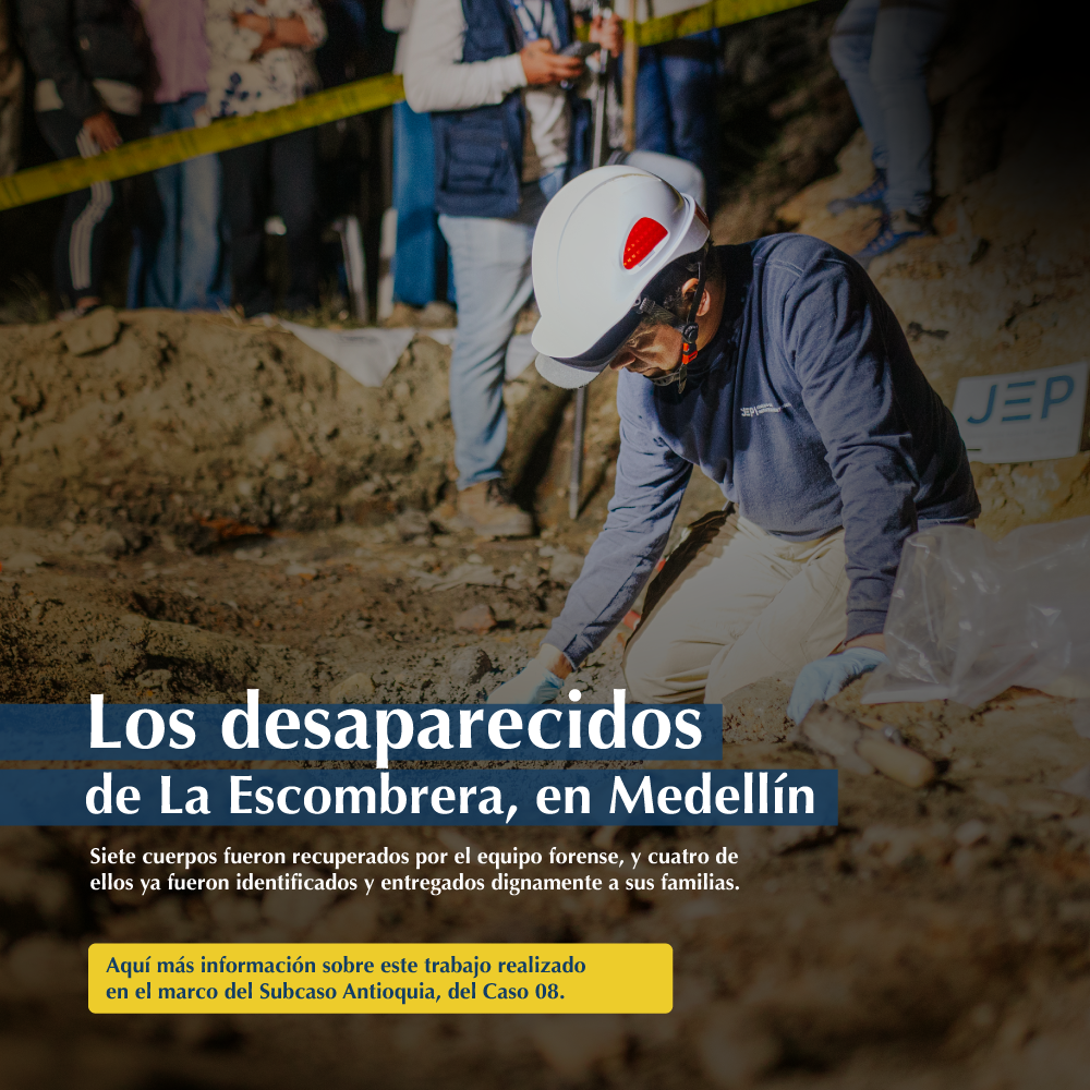 Los desaparecidos de la Escombrera en Medellín