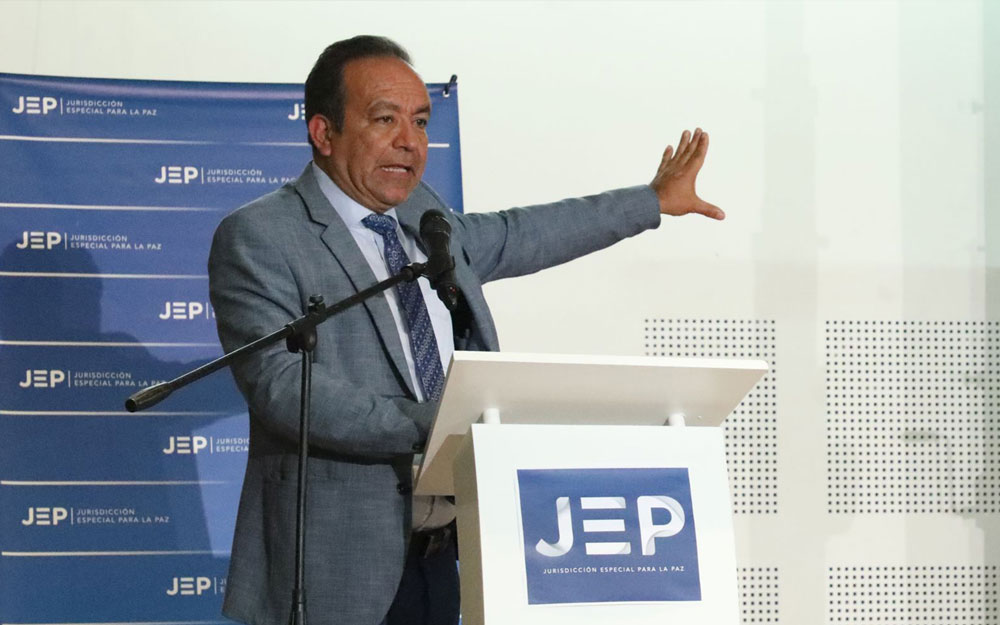 Harvey Danilo Suárez Morales, secretario ejecutivo de la JEP.