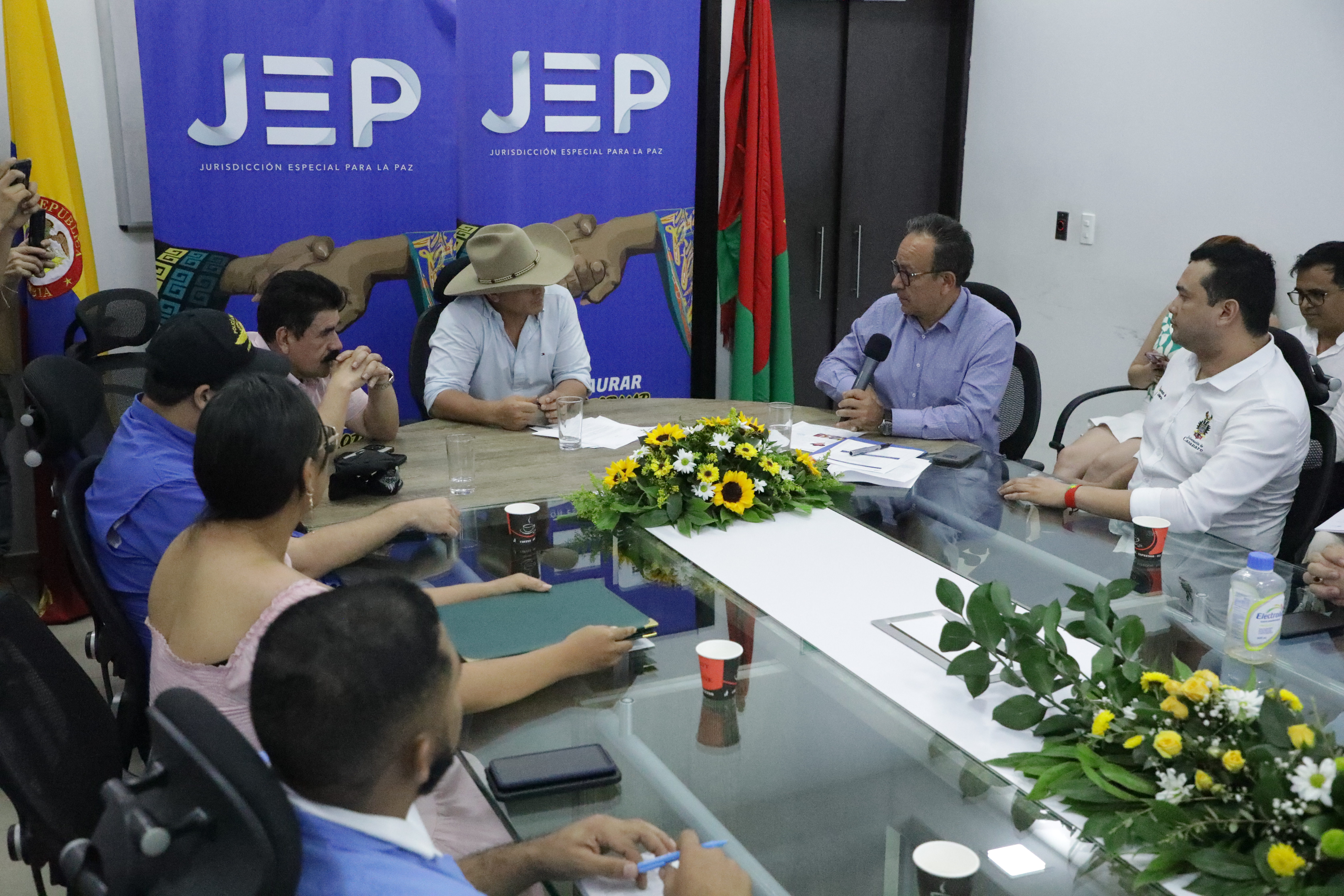 La JEP firma memorando de entendimiento con Gobernación de Casanare y Alcaldía de Yopal para implementar acciones restaurativas dirigidas a las víctimas en este departamento.jpg